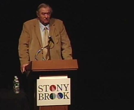 Renowned paleoanthropologist Richard Leakey convenes a recent Stony Brook University Human Evolution Series symposium on the "Hobbit" fossils.