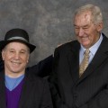 Paul Simon & Richard Leakey together in 2008.