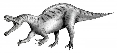 Sketch of Suchomimus Sketch of Suchomimus