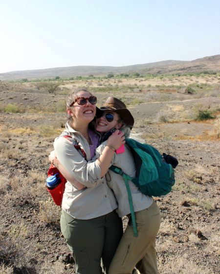 Jen and Kait find a special bond in the desert.