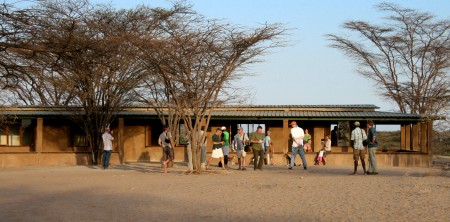 conference TBI's Turkwel research facility, host to the Tenth Stony Brook University Human Evolution Workshop.