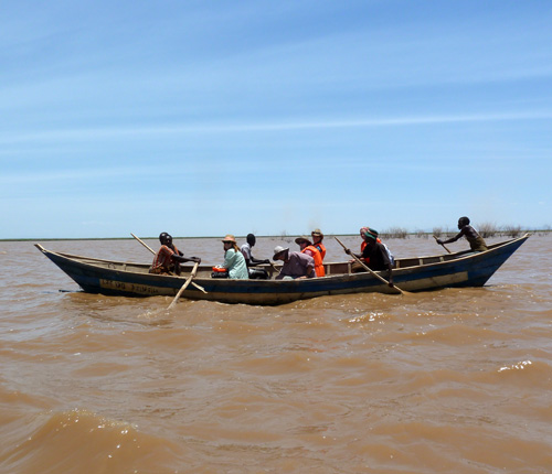 Students visit the Kerio Delta