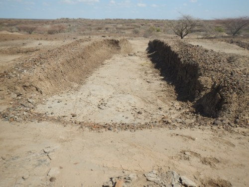 This trench is massive!