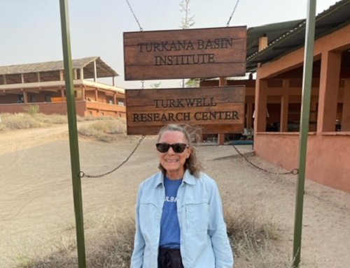 Dr. Deborah Lindell at TBI Turkwel Camp